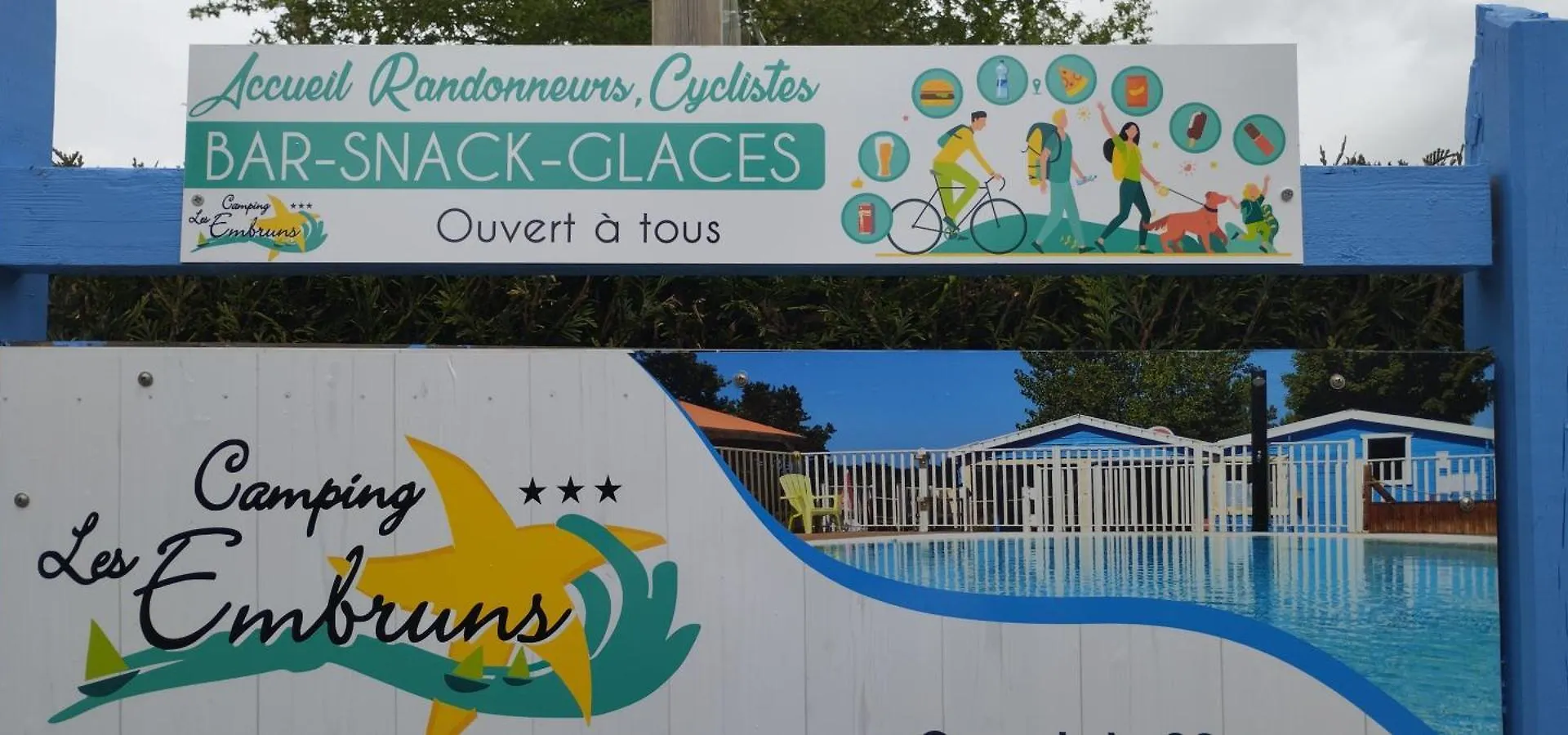 Camping Les Embruns 3* Camoël 캠프장